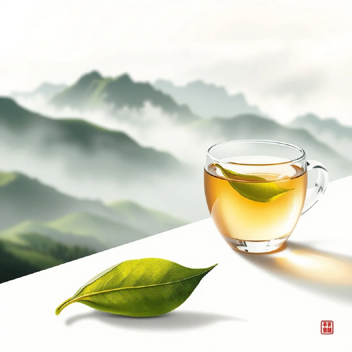 Xinyang Maojian (Green Tip - 信阳毛尖) illustration